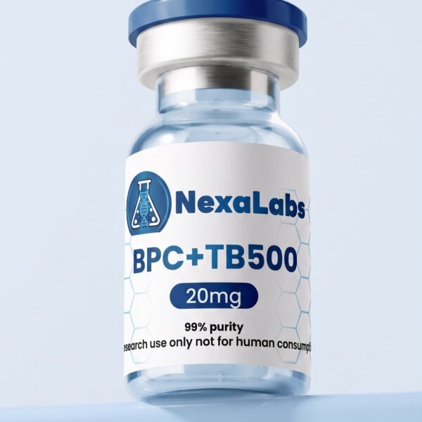 BPC-157+TB-500 20mg - NexaLabs research peptide vial
