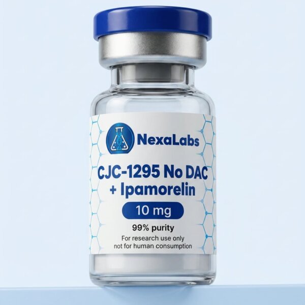 CJC-1295(No DAC)+Ipamorelin 10mg - NexaLabs research peptide vial